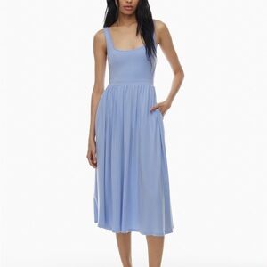 Wilfred market midi dress